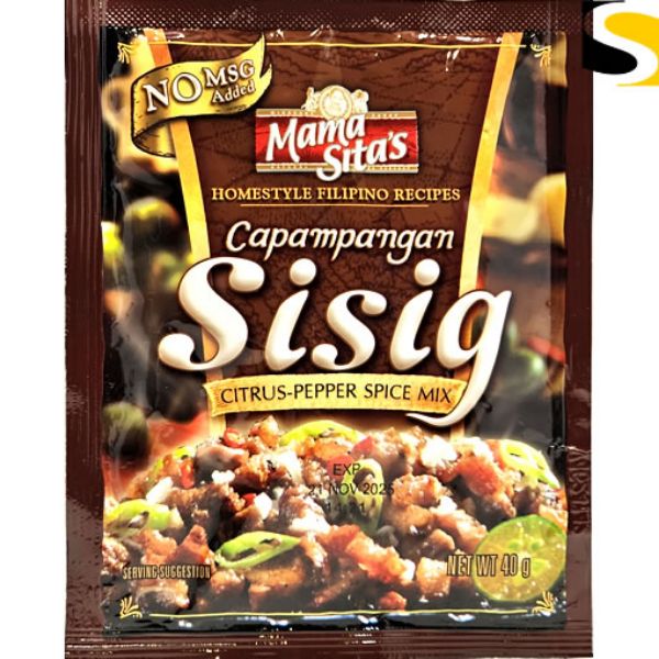 Picture of Mama Sitas Citrus Pepper Sisig Mix 40g