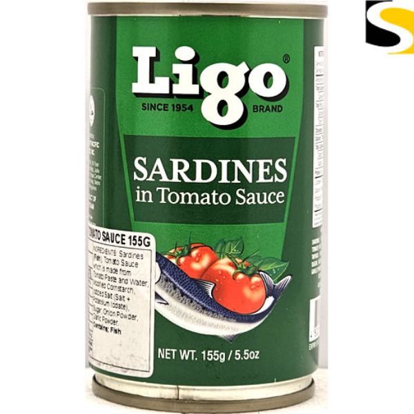 Picture of Ligo Sardines Green EOC 155g