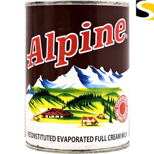 Picture of Alpine Evaporated Cream Milk 360ml