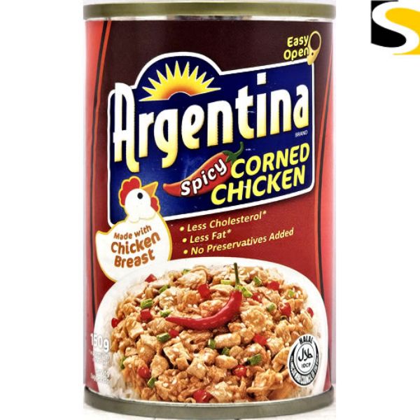 Picture of Argentina Corned Chicken Spicy 150g