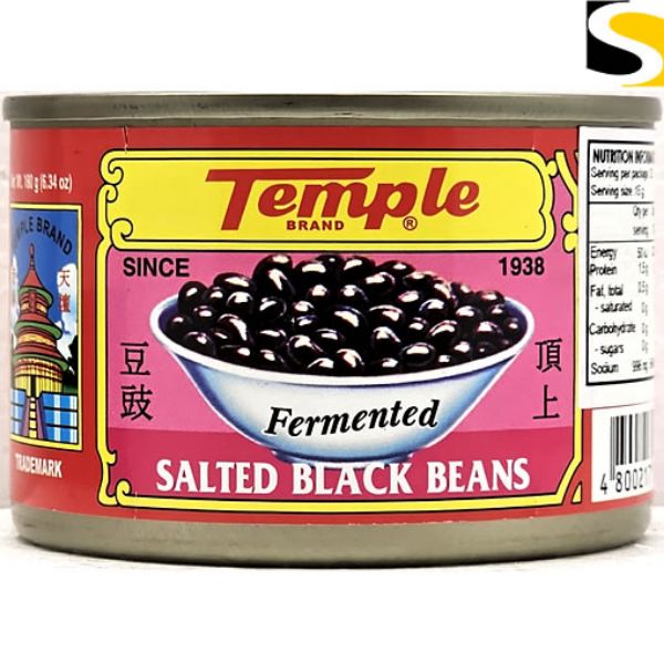 Picture of Temple Black Beans 180g