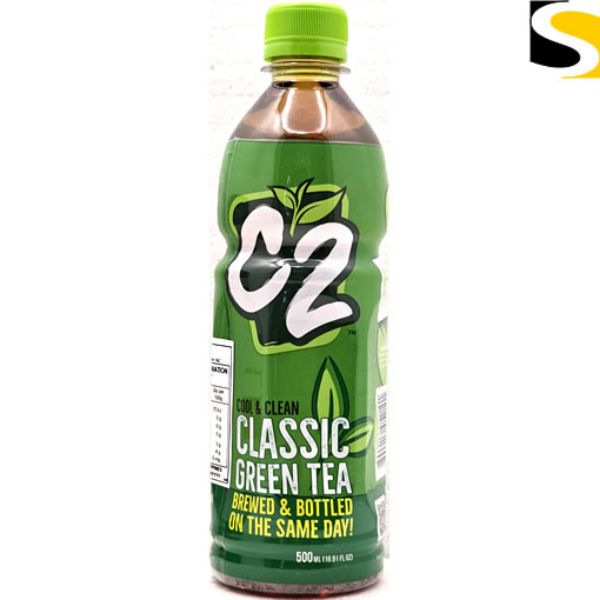 Picture of C2 Green Tea Plain 500ml