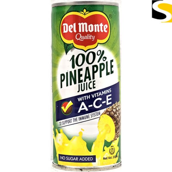 Picture of Del Monte Pineapple Juice 220ml