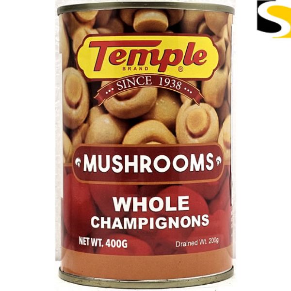 Picture of Temple Whole Mushroom 400g