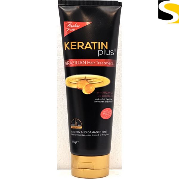 Picture of Keratin Plus Hair Treatment Black 200ml