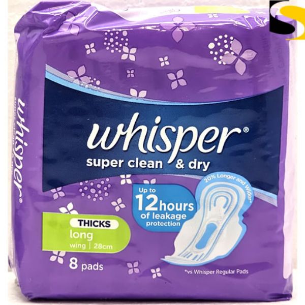 Picture of Whisper Pads with Wings Heavy Flow 8pcs