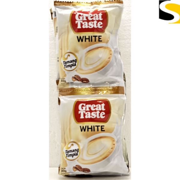 Picture of Great taste 3 in 1 White Coffee Smooth & Creamy (hanger) 10x30g