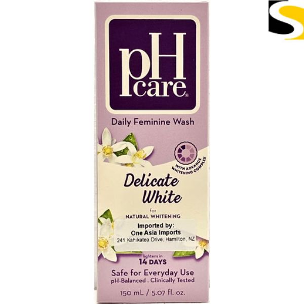 Picture of PH Care Delicate White Feminine Wash 150ml