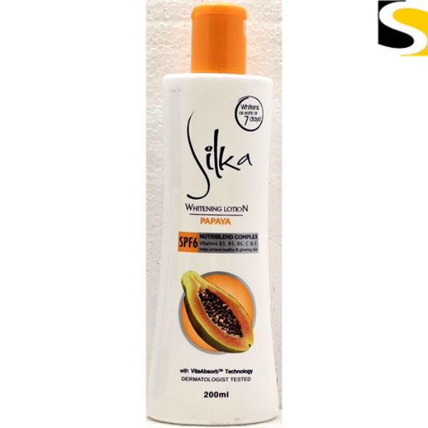 Picture of Silka Papaya Whitening Lotion 200ml