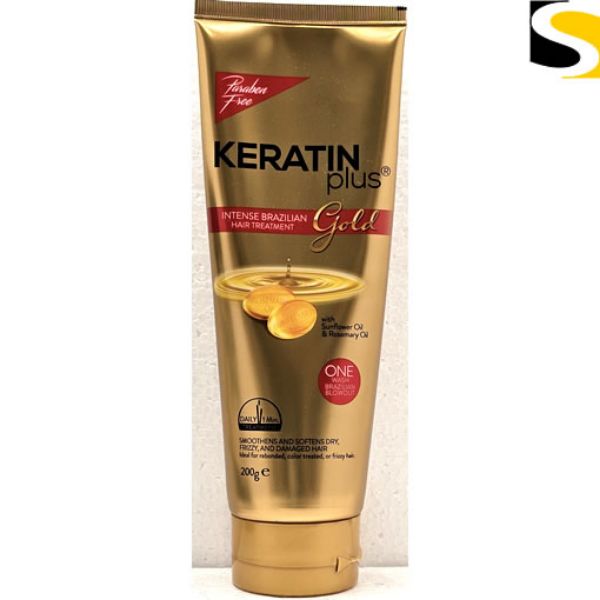 Picture of Keratin Plus Hair Treatment Gold 200ml