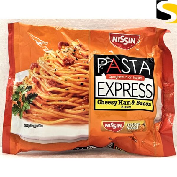 Picture of Nissin Pasta Express Cheesy Ham & Bacon 60g