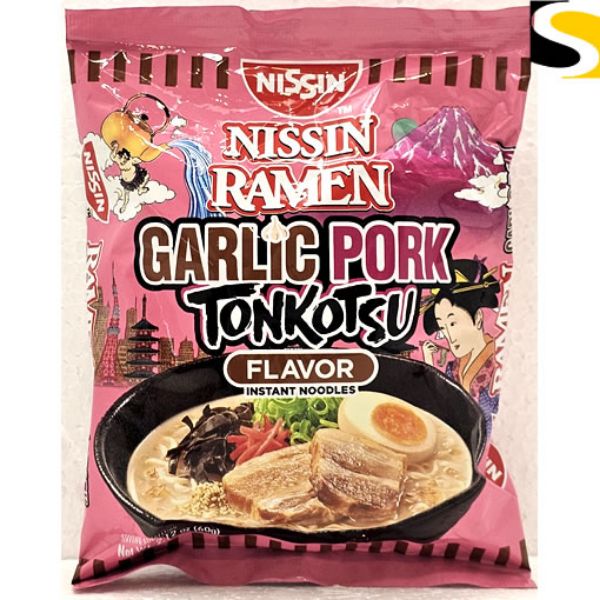 Picture of Nissin Ramen Garlic Pork Tonkotsu 59g