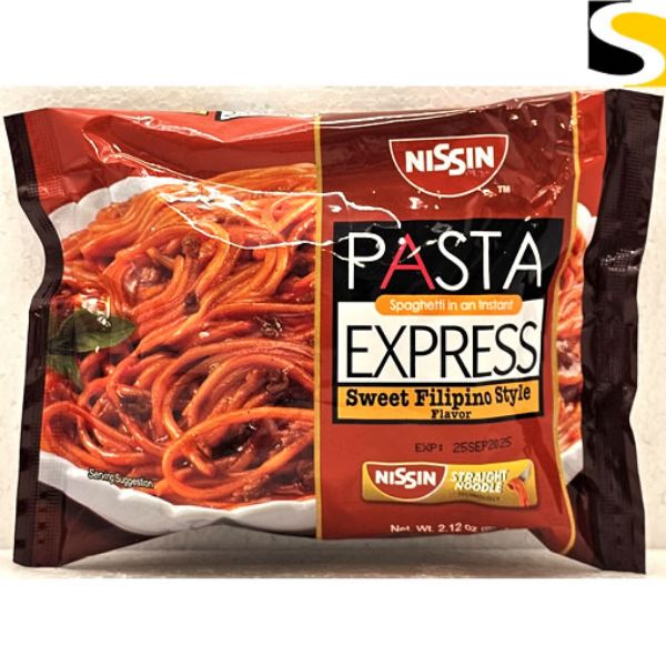 Picture of Nissin Pasta Express Sweet Filipino Spaghetti 60g