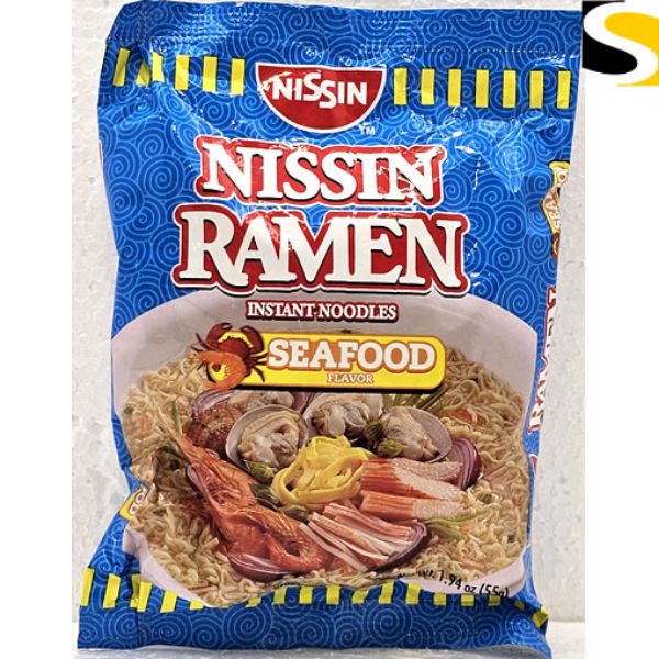 Picture of Nissin Ramen Instant Noodles Seafood 55g