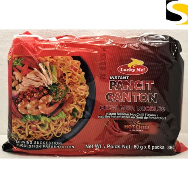 Picture of Lucky Me Pancit Canton Hot Chili 6x60g