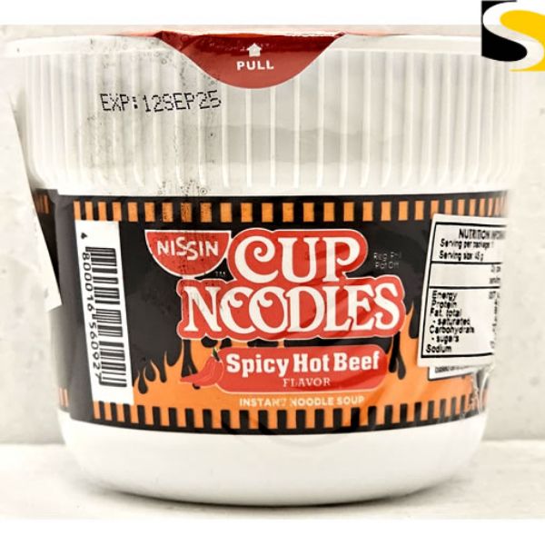 Picture of Nissin Mini Spicy Hot Beef 40g