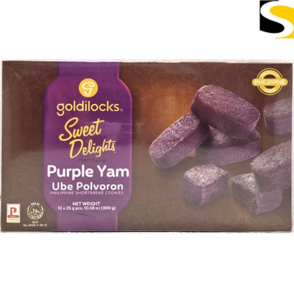 Picture of Goldilocks Polvoron Ube 12pcs