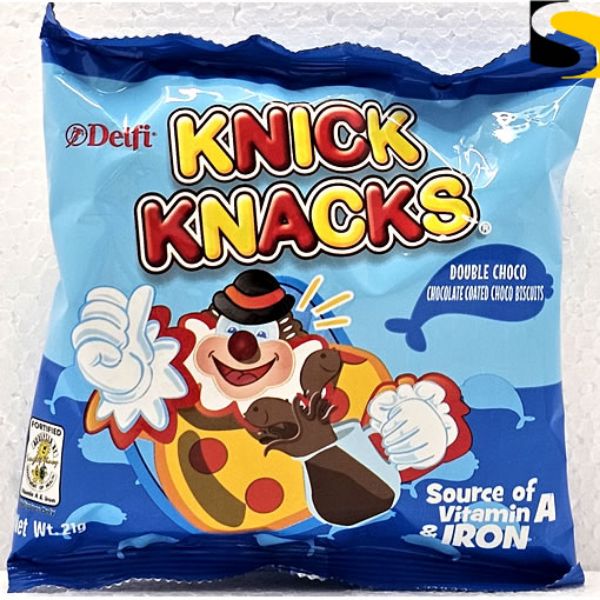 Picture of Knick Knacks Double Chocolate 28g