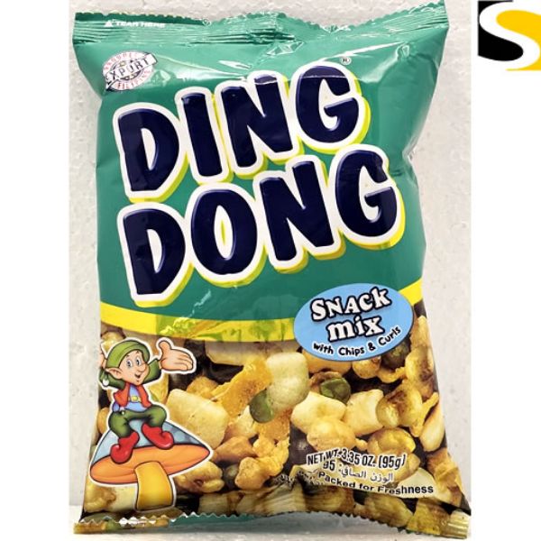 Picture of Ding Dong Snack Mix w/ Chips & Curls 90g