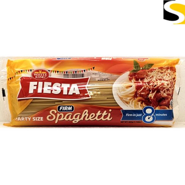 Picture of White King Fiesta Spaghetti Pasta 800g