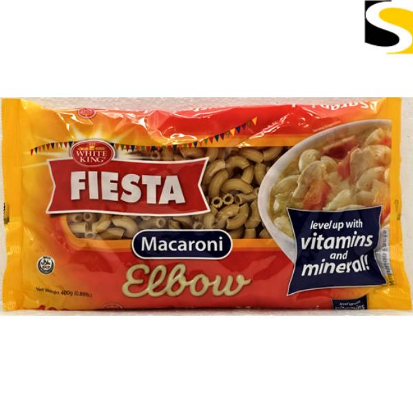 Picture of White king Fiesta Elbow Macaroni 400g