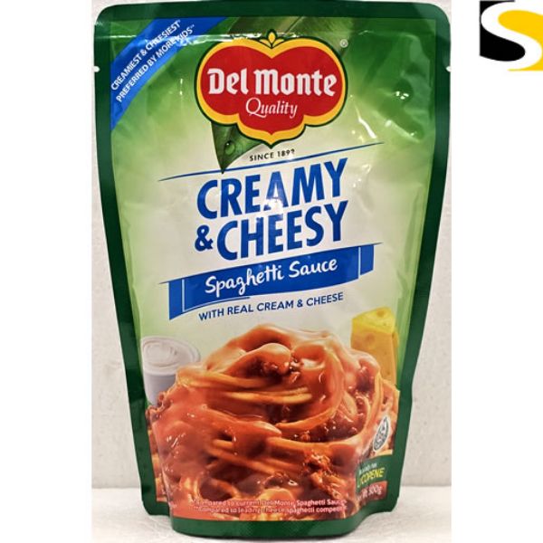 Picture of Del Monte Spaghetti Sauce Creamy & Cheese 500g