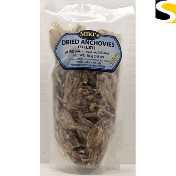 Picture of Miki's Dried Anchovies Fillet 100g