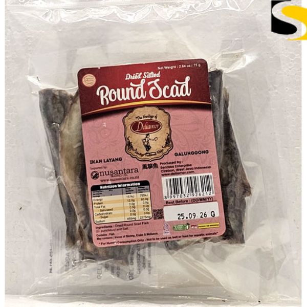 Picture of Deliamor Dried Salted Round Scad Fish 75g